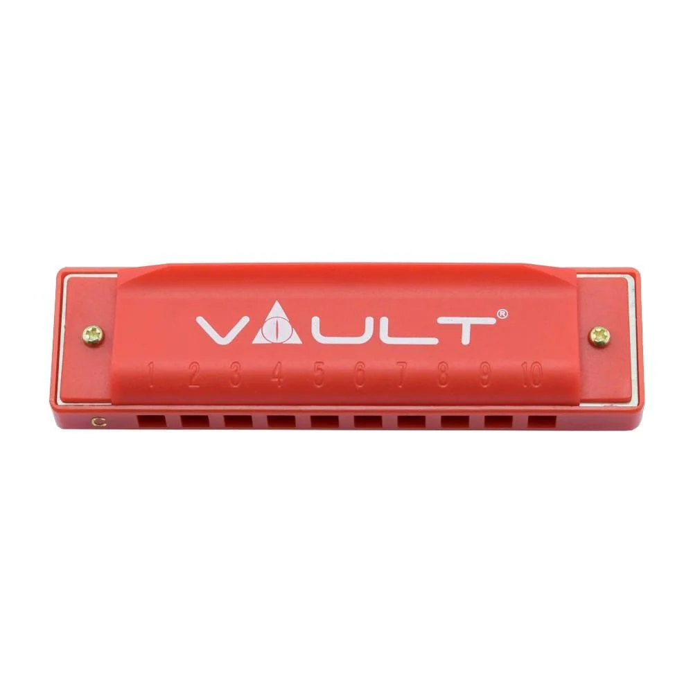 Vault HA500 Key C 10-Hole Diatonic Harmonica/ Mouth Organ