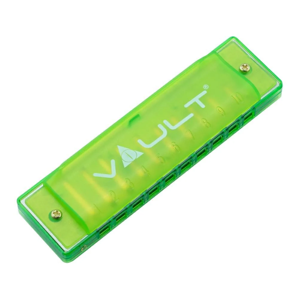 Vault HA500 Key C 10-Hole Diatonic Harmonica/ Mouth Organ - Image 10