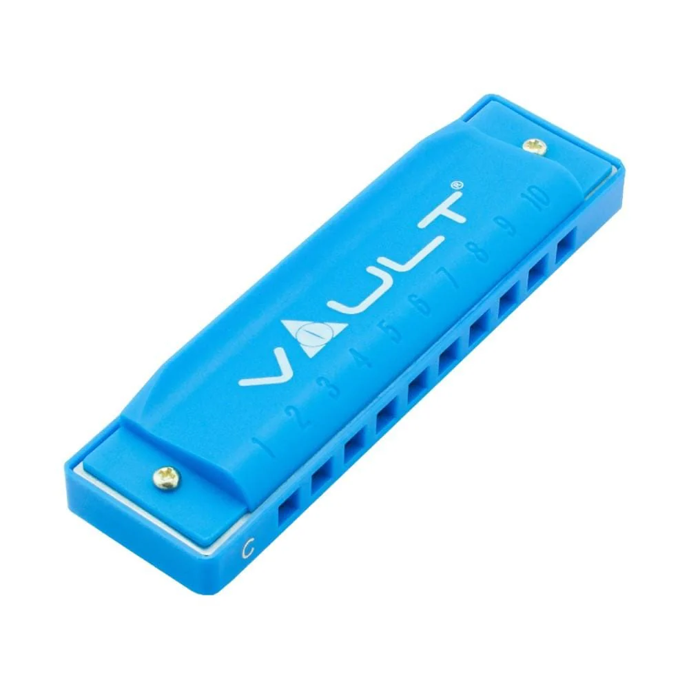 Vault HA500 Key C 10-Hole Diatonic Harmonica/ Mouth Organ - Image 15