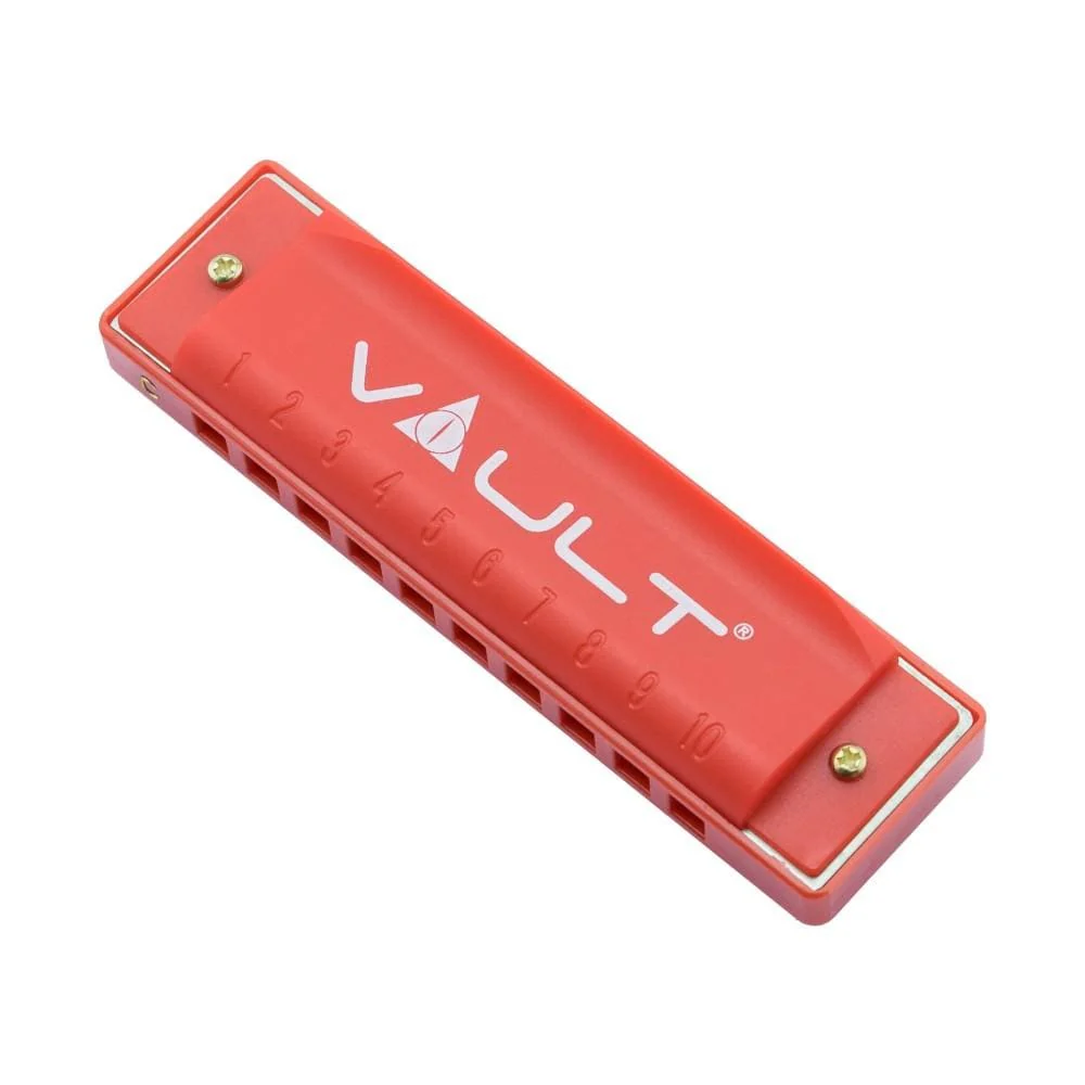 Vault HA500 Key C 10-Hole Diatonic Harmonica/ Mouth Organ - Image 4