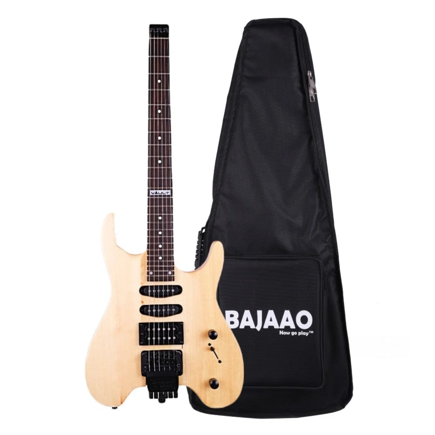 Vault HL1 Headless Electric Guitar with GigBag - Image 11