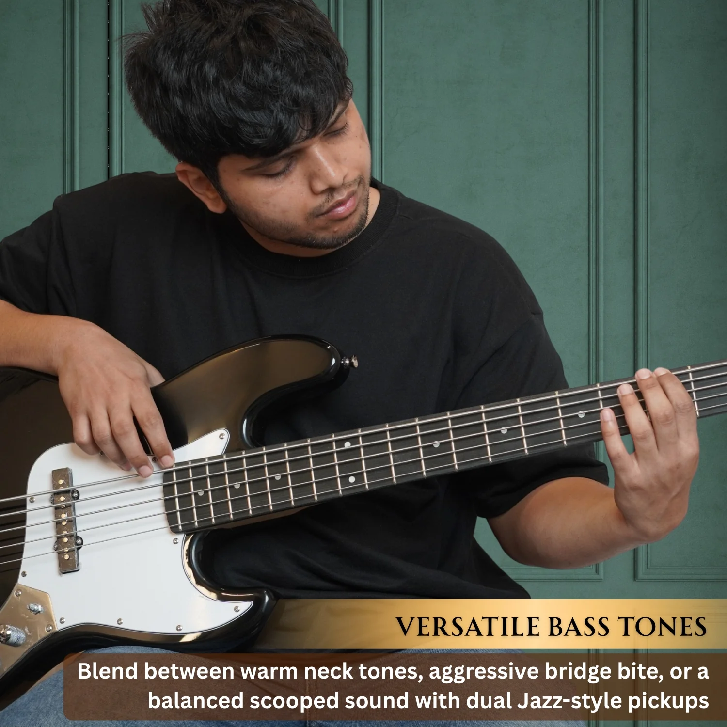 Vault JB5 Jazz Bass 5-String Bass Guitar - Image 2