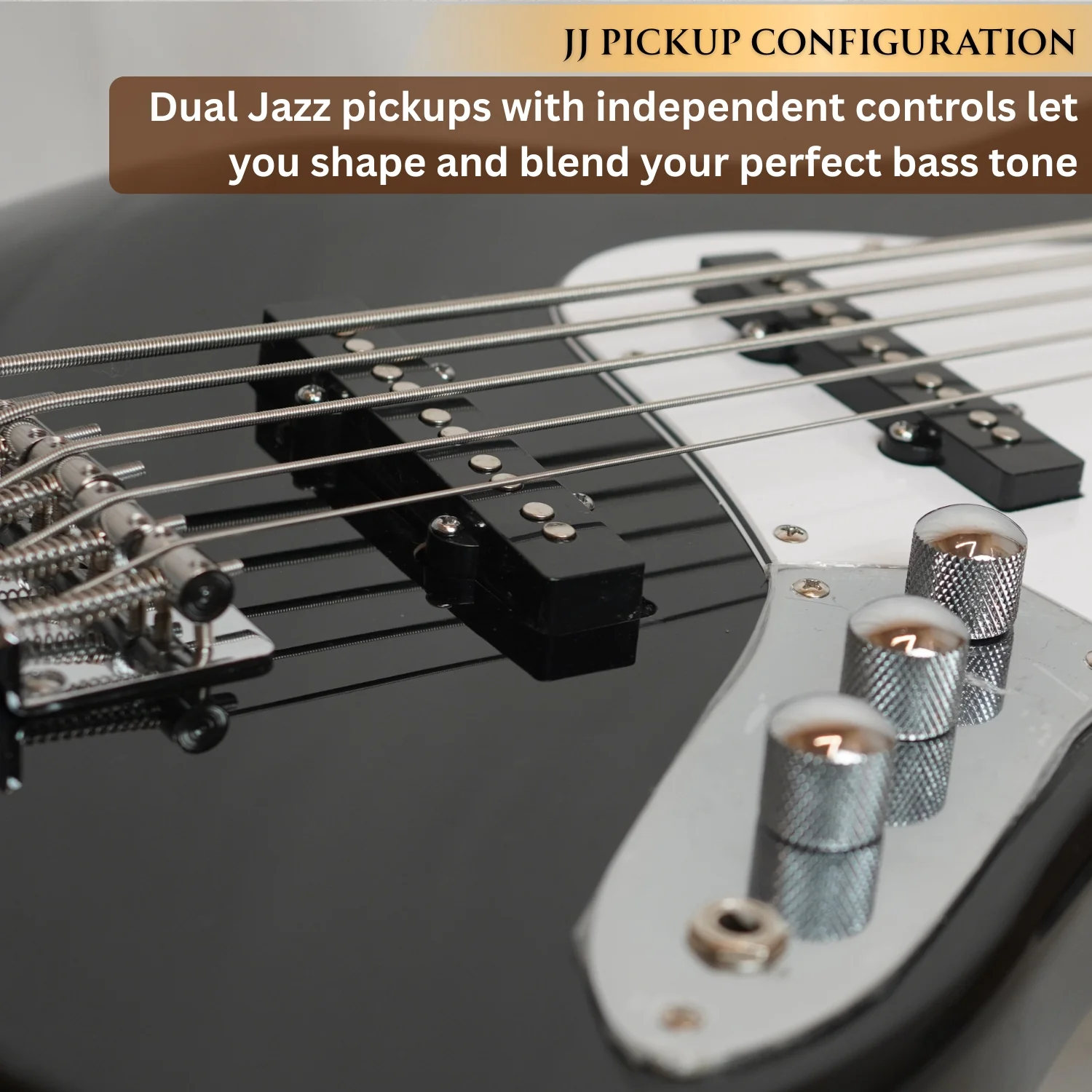 Vault JB5 Jazz Bass 5-String Bass Guitar - Image 5