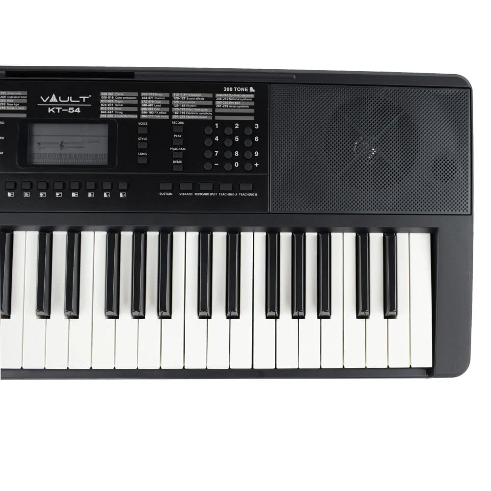 Vault KT-54 Keytone 54-Key Keyboard - Black - Open Box - Image 4
