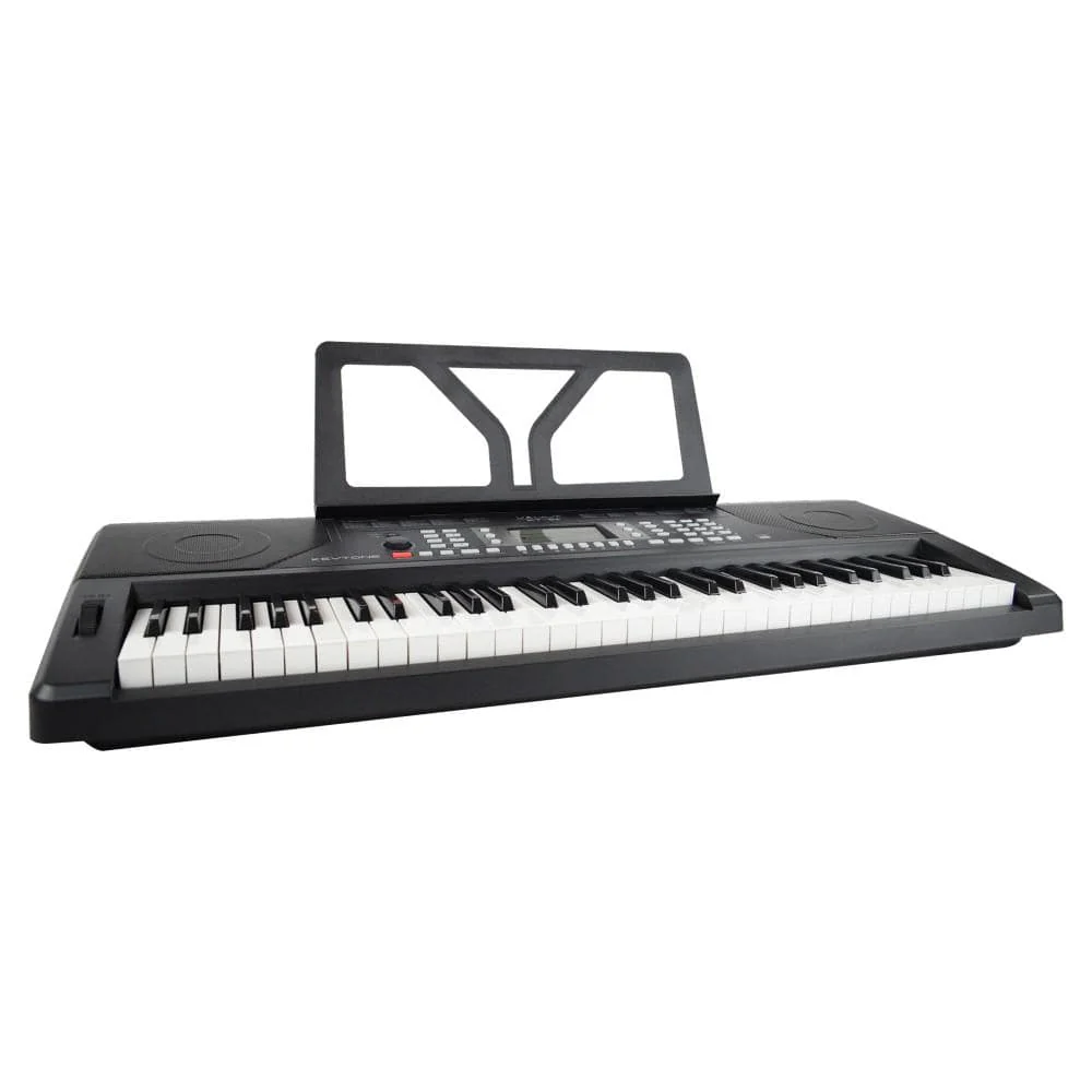 Vault KT-61 Keytone Touch Sensitive 61-Key Keyboard - Black - Image 3