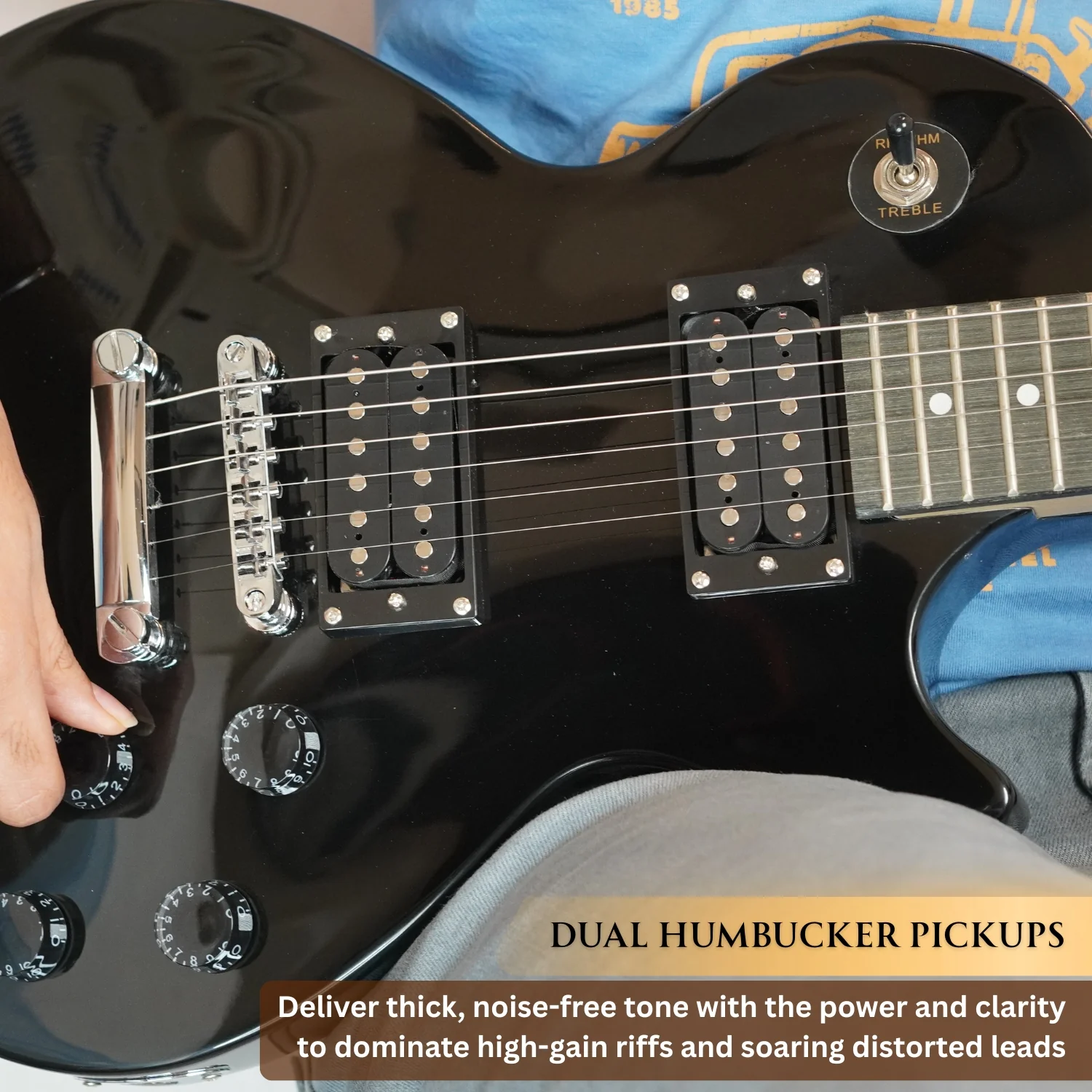 Vault LP1 Les Paul Style Electric Guitar - Image 15