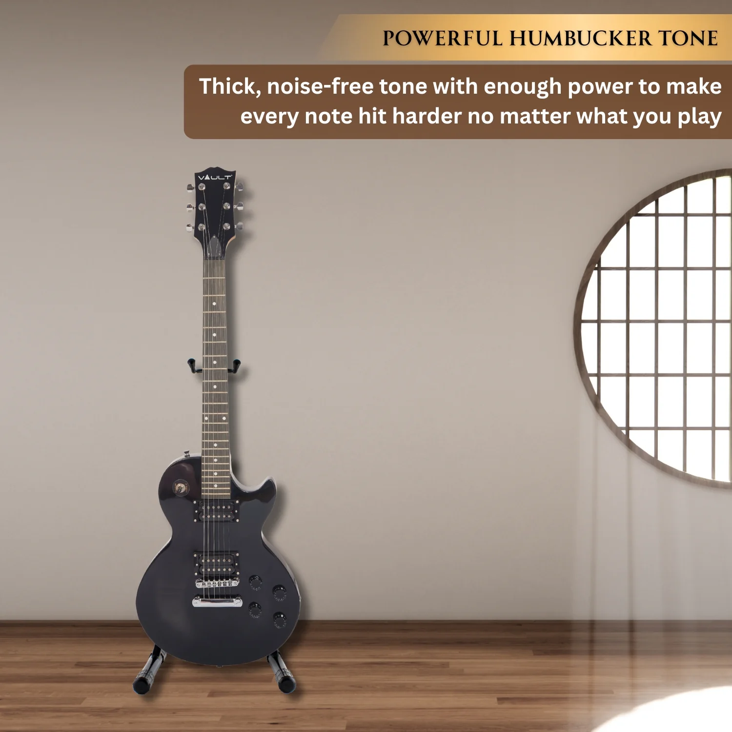 Vault LP1 Les Paul Style Electric Guitar - Image 17