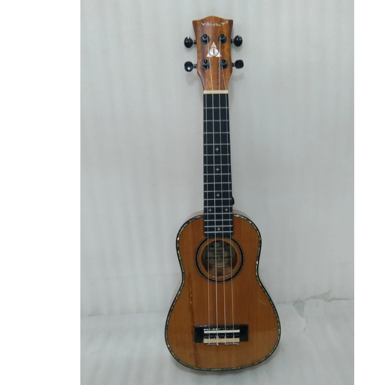 Vault Performer Pro 21" All Solid Mahogany Premium Soprano Ukulele - Open Box B Stock