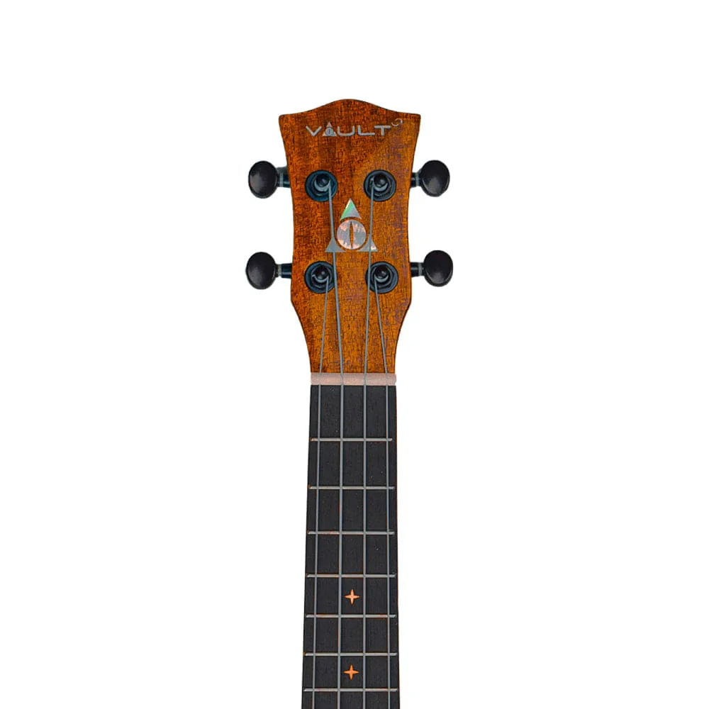Vault Performer Pro 21" All Solid Mahogany Premium Soprano Ukulele with Gigbag - Image 19