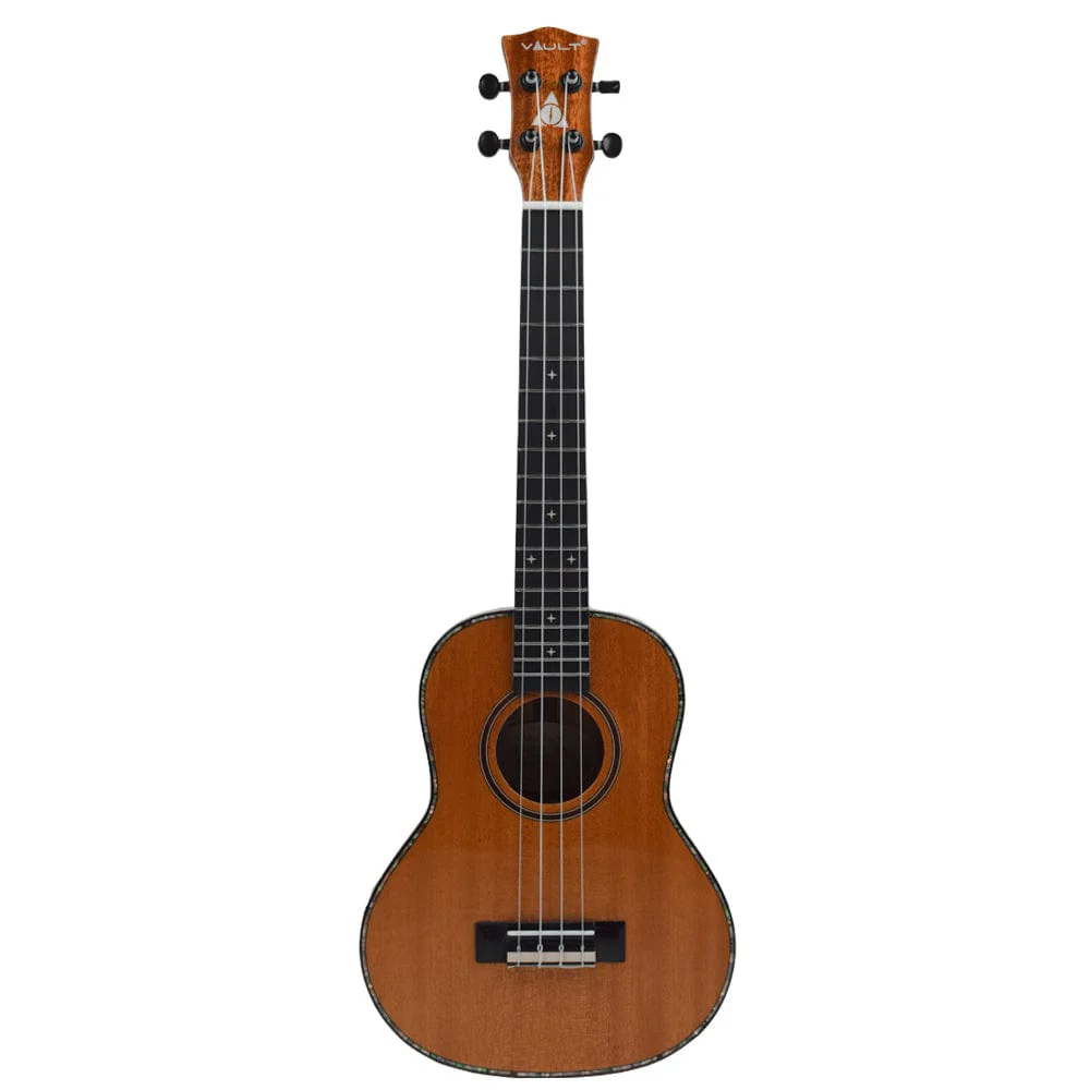 Vault Performer Pro 24" All Solid Mahogany Premium Concert Ukulele with Gigbag - Image 17