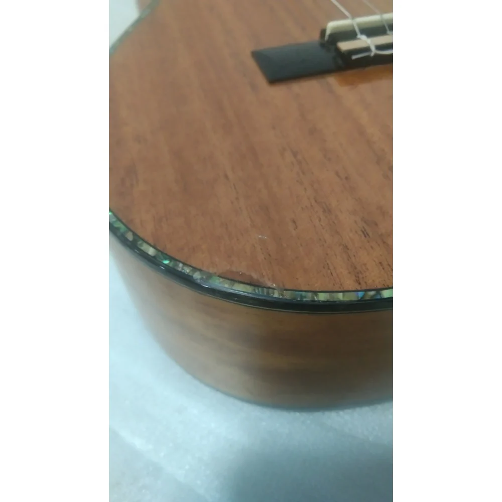 Vault Performer Pro 30" All Solid Mahogany Premium Baritone Ukulele - Open Box B Stock - Image 3