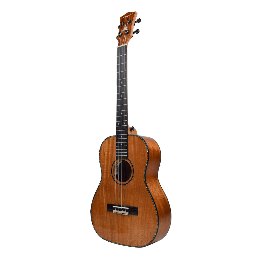 Vault Performer Pro 30" All Solid Mahogany Premium Baritone Ukulele with EQ - Open Box - Image 6