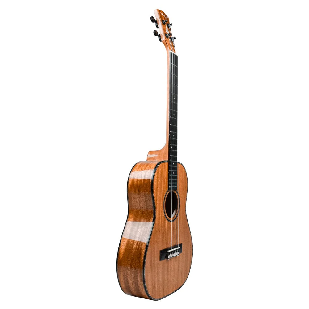 Vault Performer Pro 30" All Solid Mahogany Premium Baritone Ukulele with Gigbag - Image 19