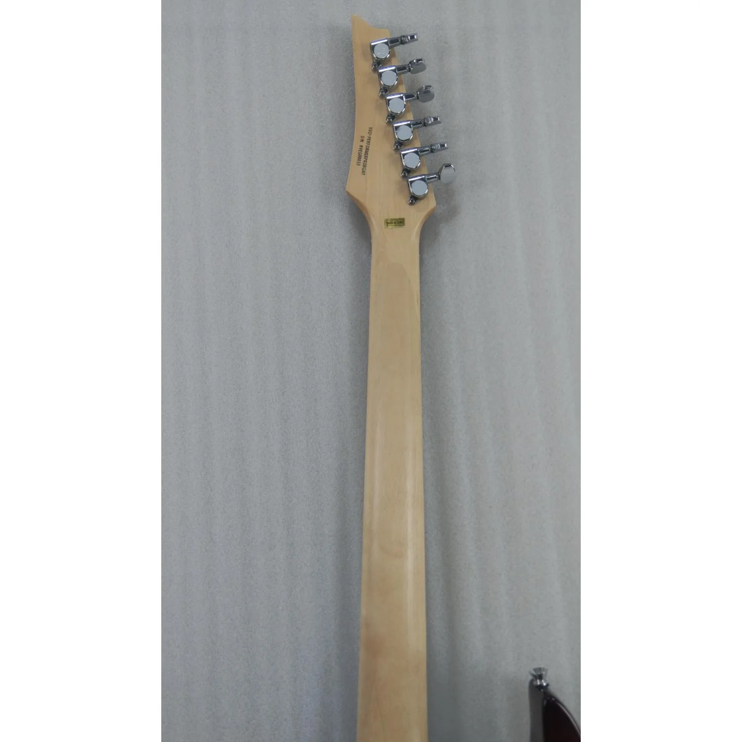 Vault Performer Pro RG 6 String Electric Guitar - High Gloss Solid Mahogany - Open Box - Image 33