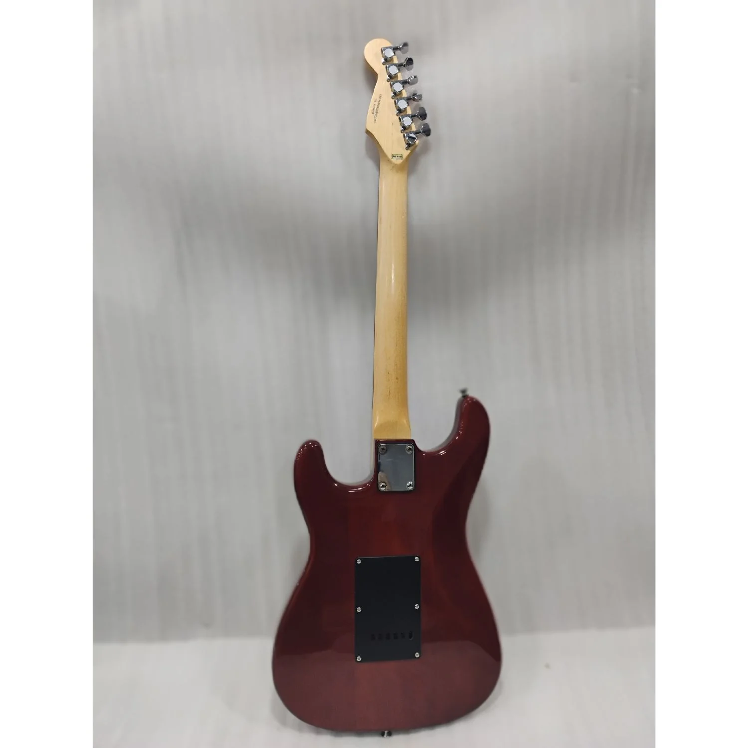 Vault Performer Pro ST 6 String Solid Mahogany Electric Guitar - Open Box - Image 3
