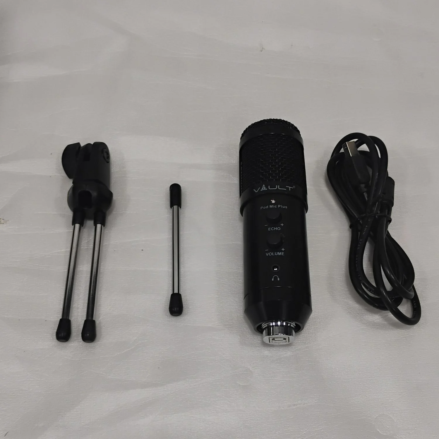 Vault Pod Mic Plus USB Condenser Podcast Microphone Kit - Open Box B Stock - Image 8