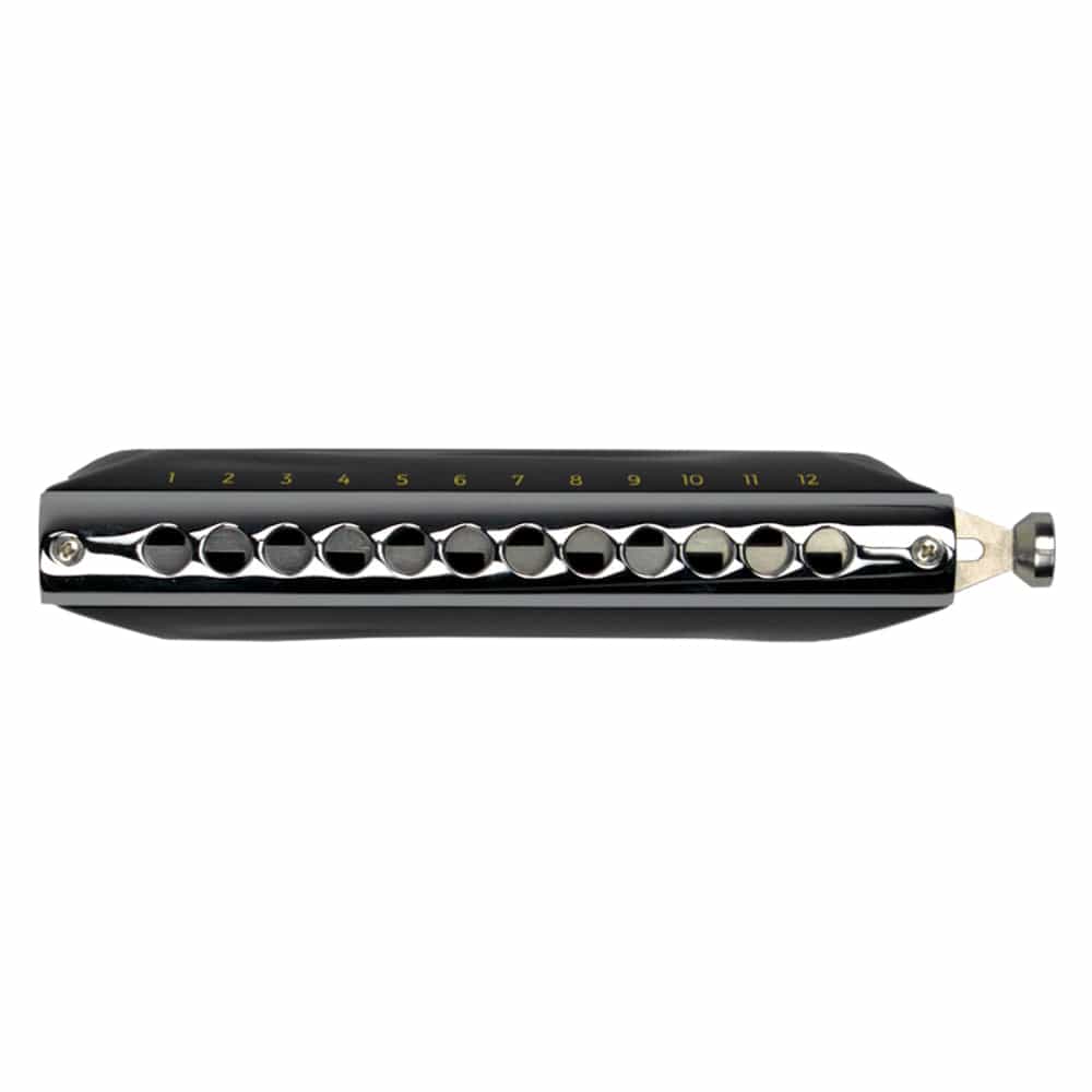 Vault Quartz 12 Hole Chromatic Harmonica / Mouth Organ - Image 3