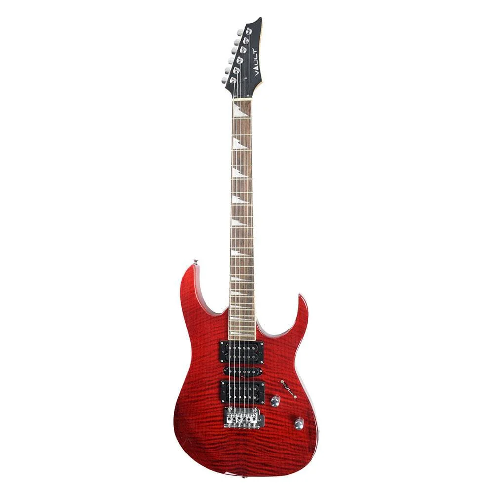 Vault RG1 Soloist Premium Electric Guitar with Gigbag, Amplifier, Tuner, Cable, Polishing Cloth & Ebook - Image 27