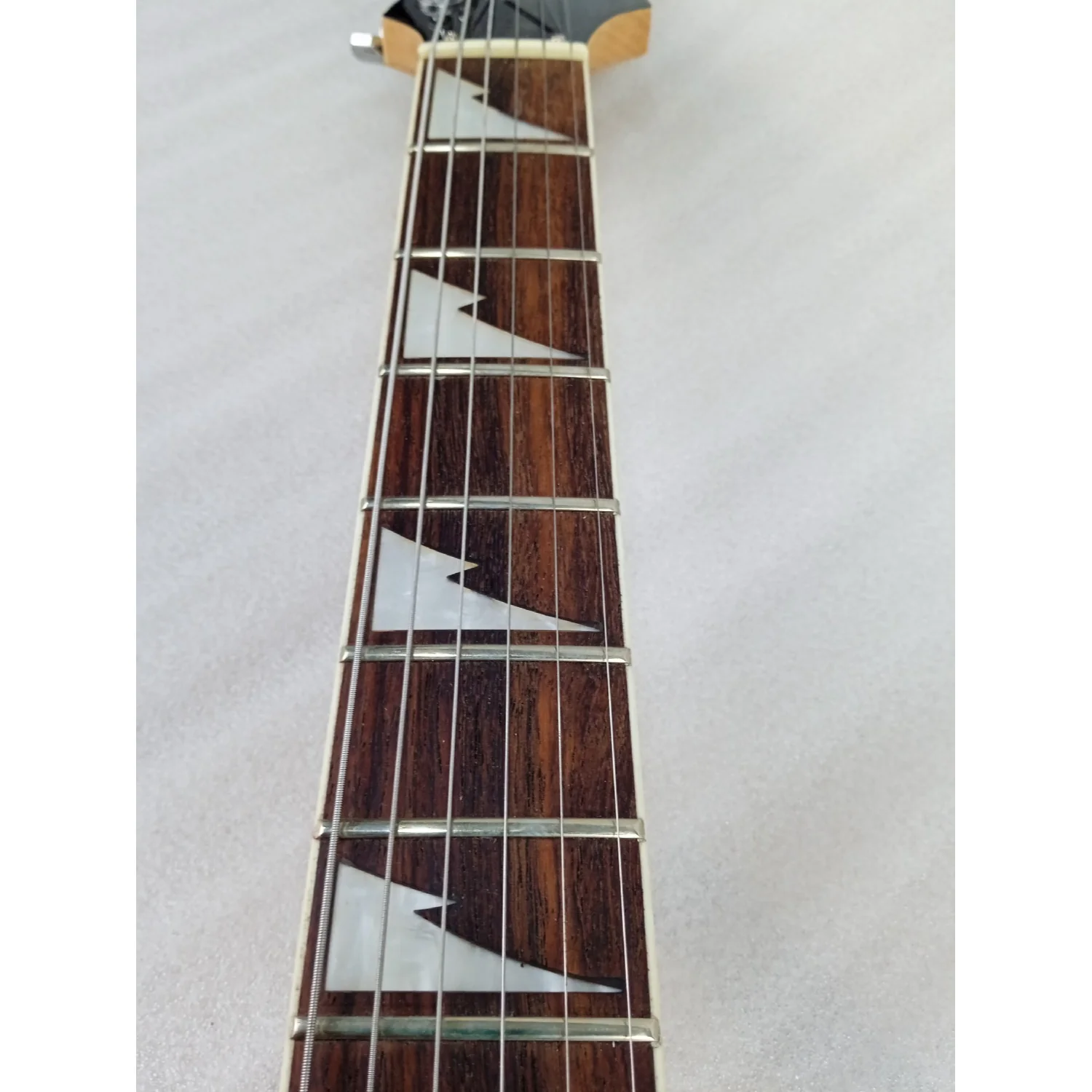 Vault RG1 Soloist Premium Electric Guitar - Transparent Green Burst - Open Box B Stock - Image 15