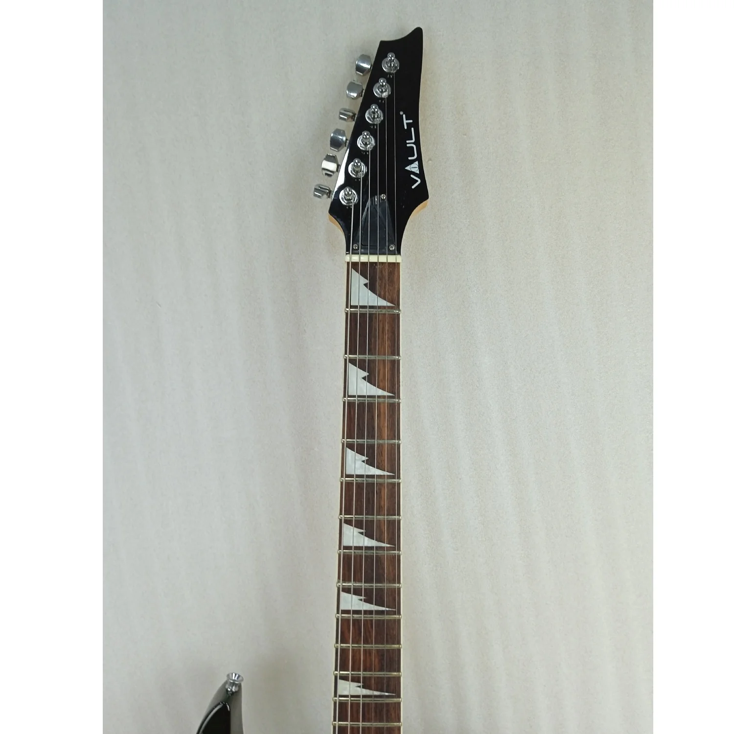 Vault RG1 Soloist Premium Electric Guitar - Transparent Green Burst - Open Box B Stock - Image 18