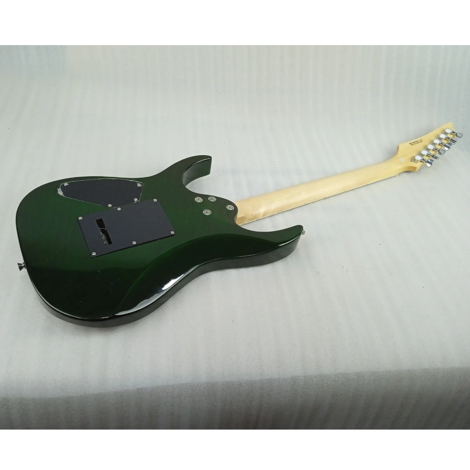 Vault RG1 Soloist Premium Electric Guitar - Transparent Green Burst - Open Box B Stock - Image 22