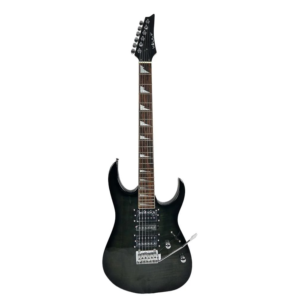 Vault RG1RW Soloist Style Electric Guitar With Digitech Element Guitar Processor Bundle - Image 2