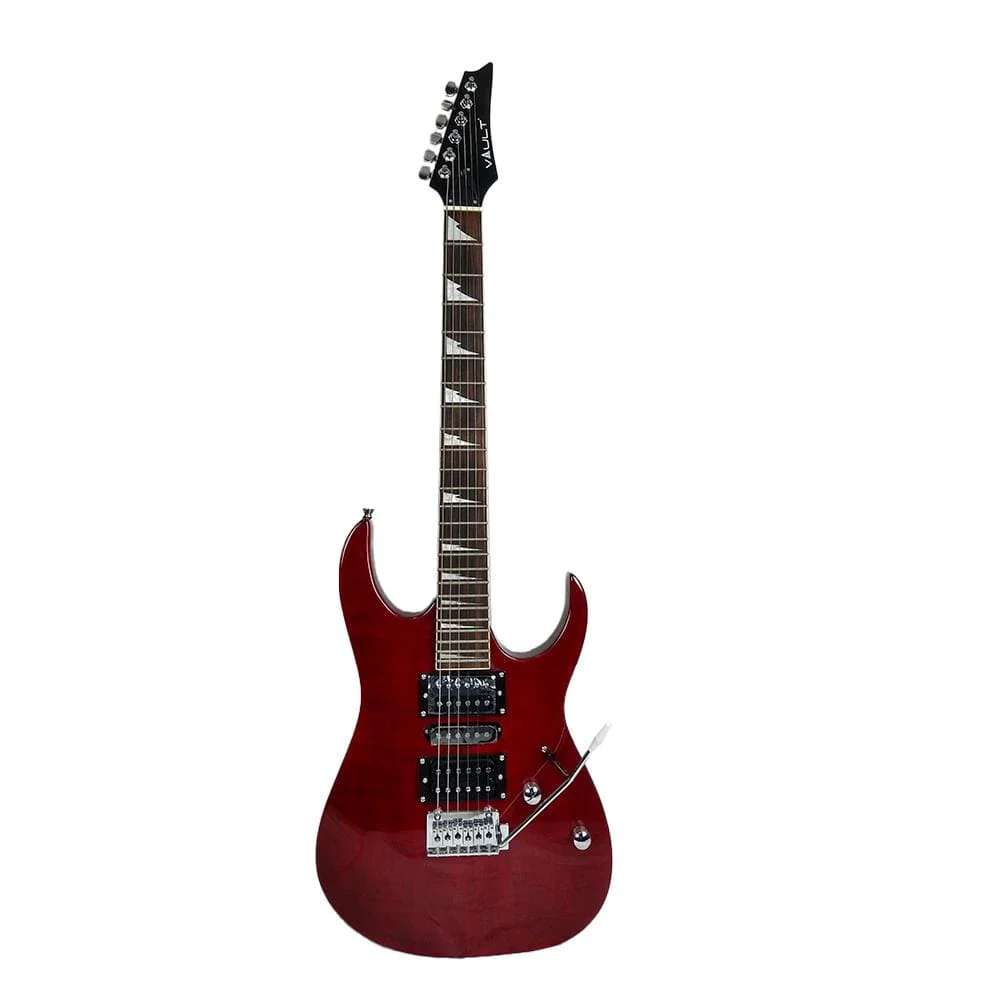 Vault RG1RW Soloist Style Electric Guitar With Digitech Element XP ELMTXPV-01 Guitar Processor Bundle - Image 12