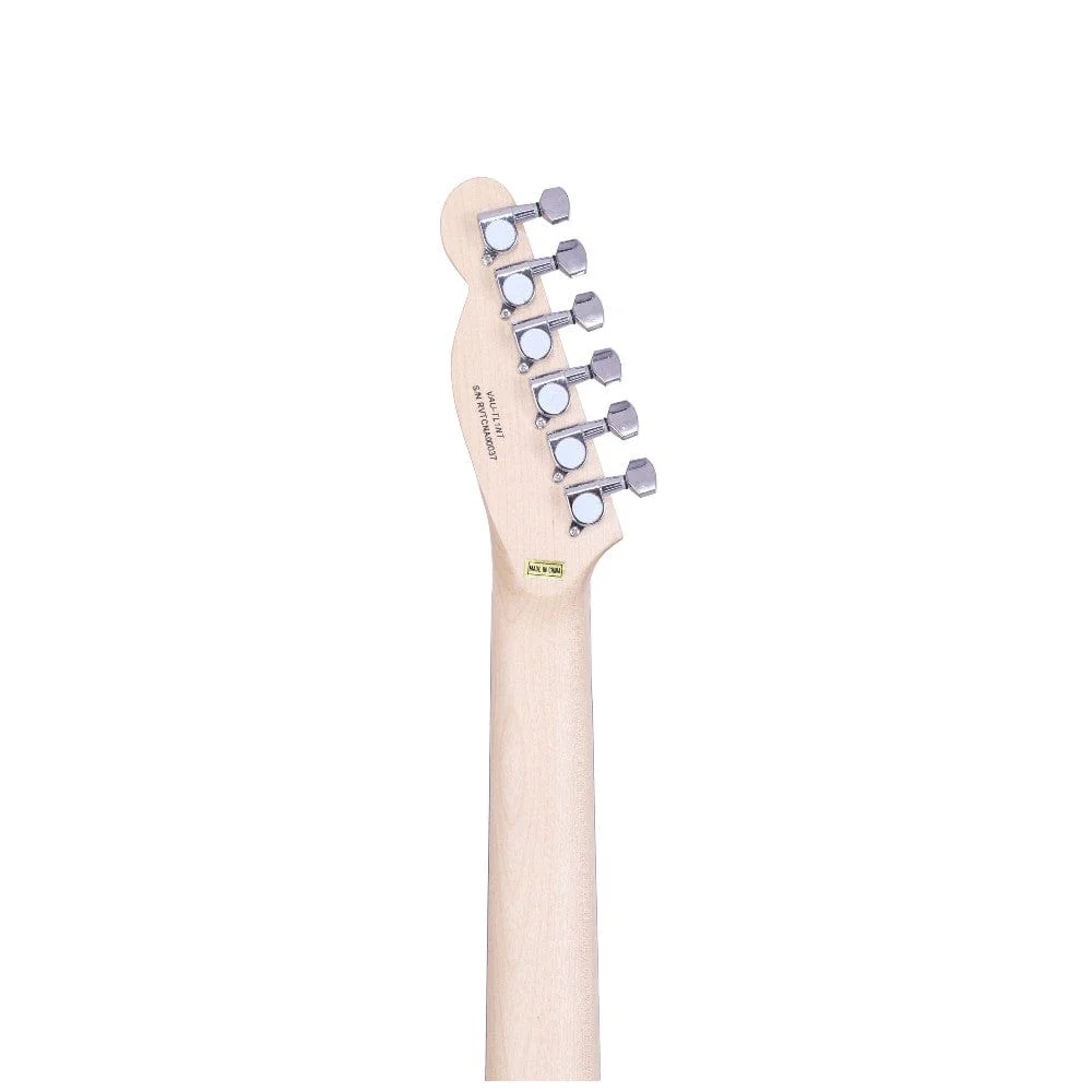 Vault TL1 Tele Style Electric Guitar with Gigbag, Amplifier, Tuner, Cable, Polishing Cloth & Ebook - Image 15