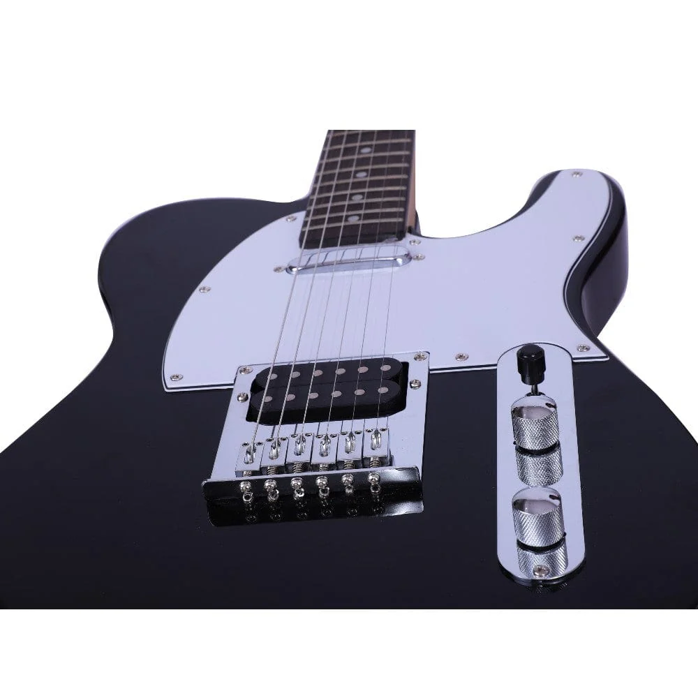 Vault TL1 Tele Style Electric Guitar with Gigbag, Amplifier, Tuner, Cable, Polishing Cloth & Ebook - Image 8
