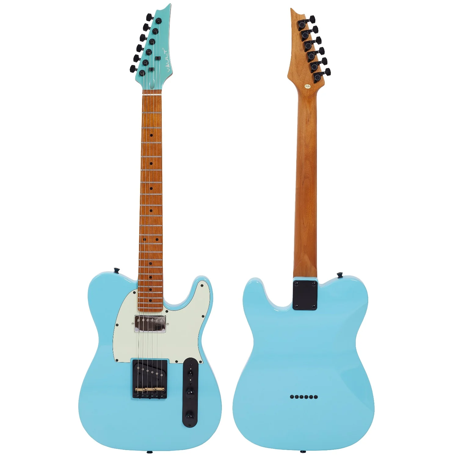Vault TL2 Telecaster Style Electric Guitar with Premium Alnico 5 Pickups - Image 42
