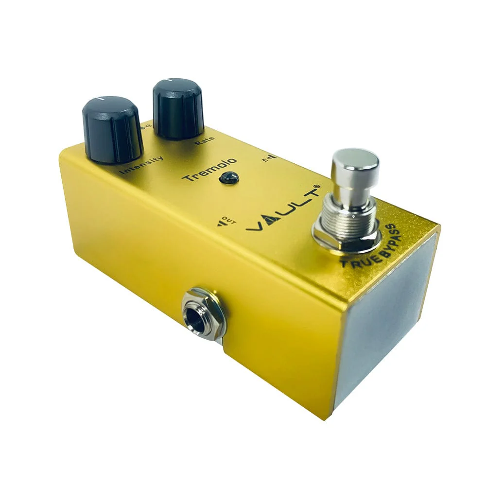 Vault Tremolo Effects Pedal With all Metal Body, Small Footprint & 3 Year Warranty - Image 3