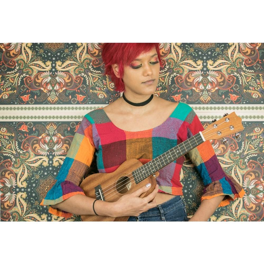 Vault UK-100C 24 inch Arched Back Concert Ukulele - Open Box - Image 10