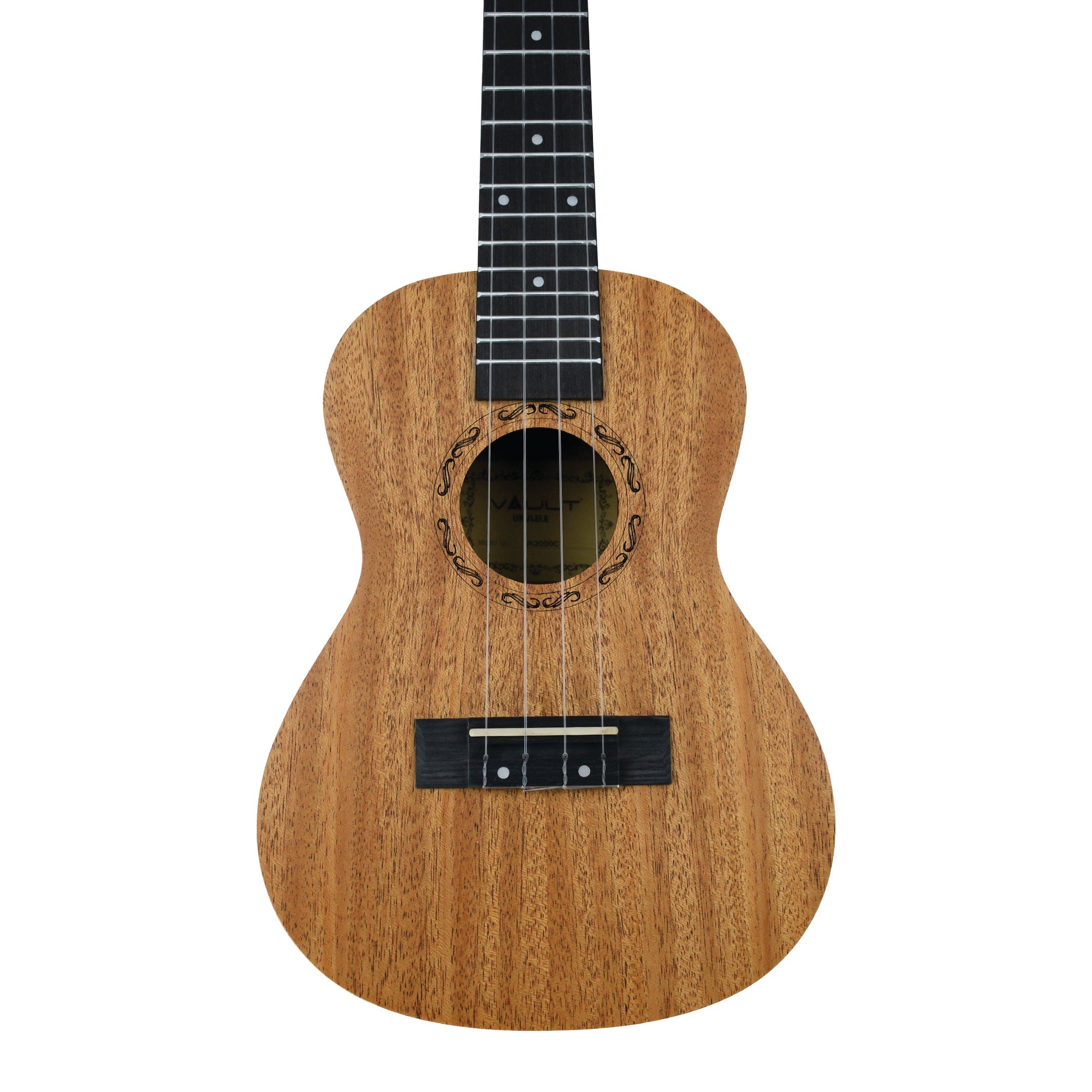 Vault UK-2000C 23-Inch Solid Mahogany Top Premium Concert Ukulele With Gigbag - Image 16