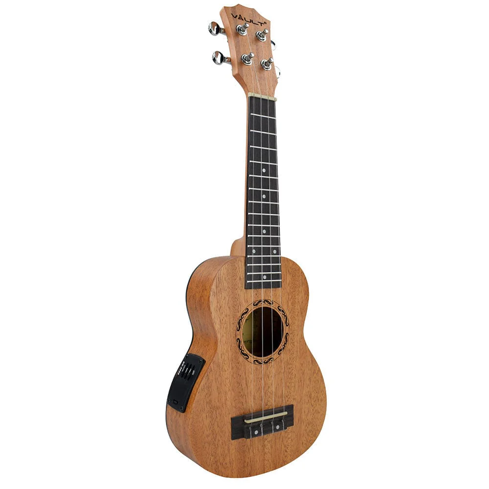 Vault UK-2000S 21-Inch Solid Mahogany Top Premium Soprano Ukulele - Open Box - Image 7