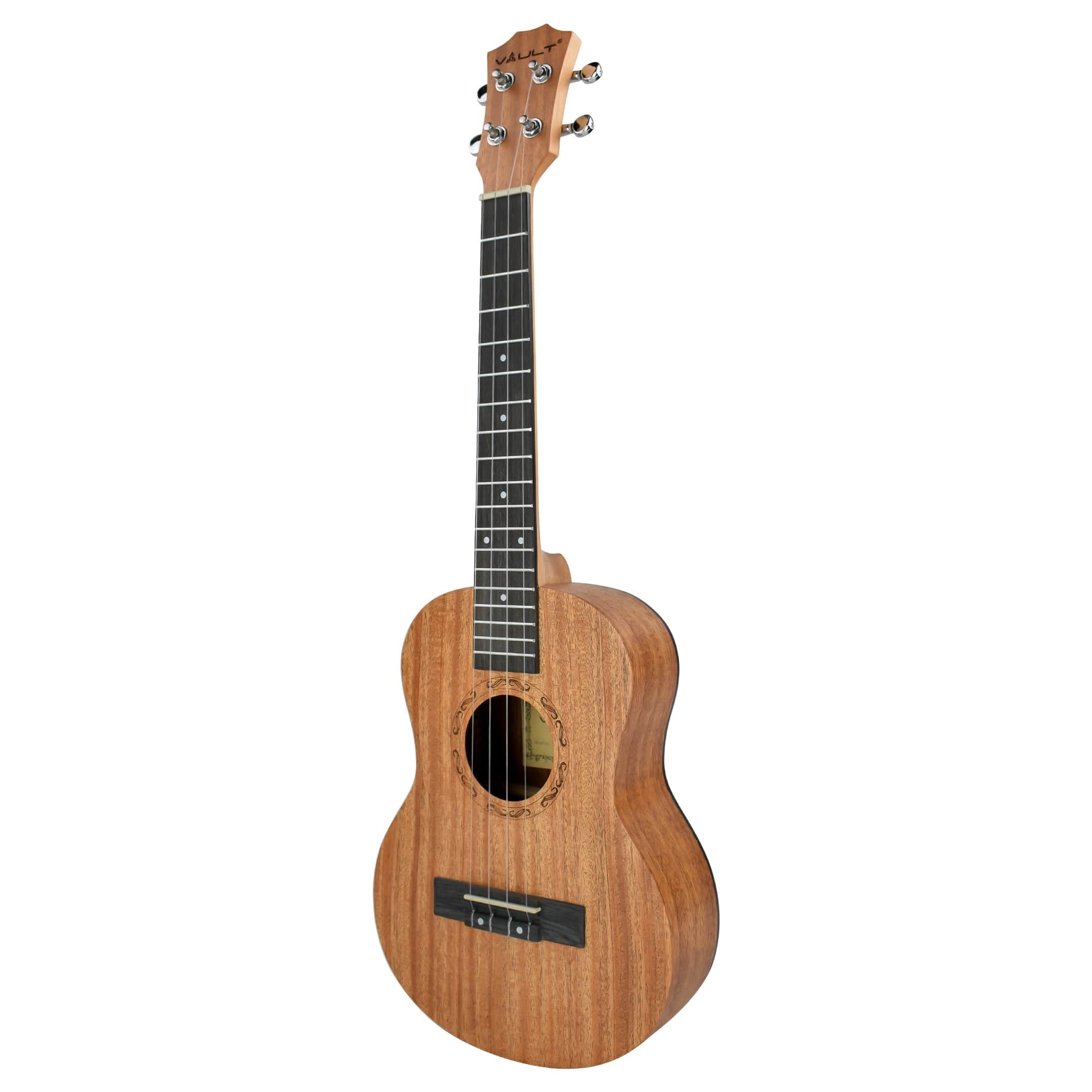 Vault UK-2000T 26-Inch Solid Mahogany Top Premium Tenor Ukulele - Open Box - Image 3