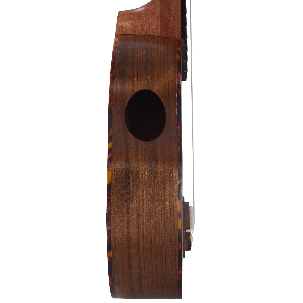 Vault UK-200S 21" Premium Walnut Laminate with Side Soundport Soprano Ukulele - Open Box - Image 6