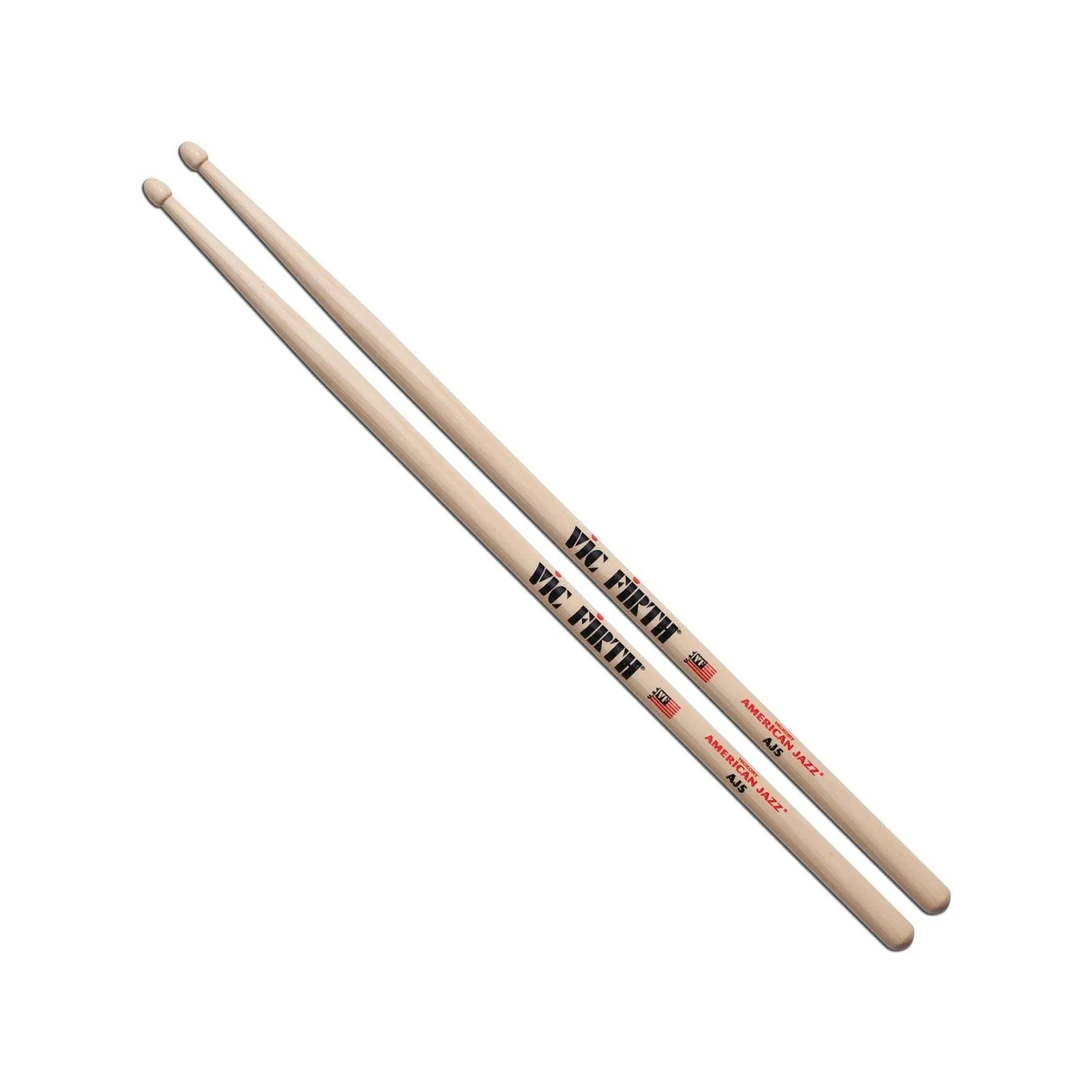 Vic Firth AJ5 American Jazz Drum Stick With Wooden Tip