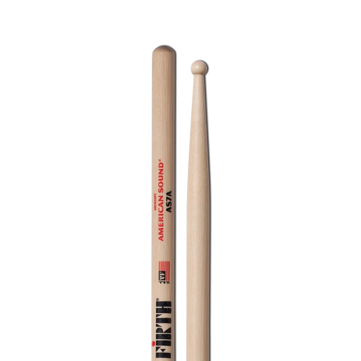 Vic Firth AS7A American Sound Drum Stick With Wooden Tip - 7A - Image 3
