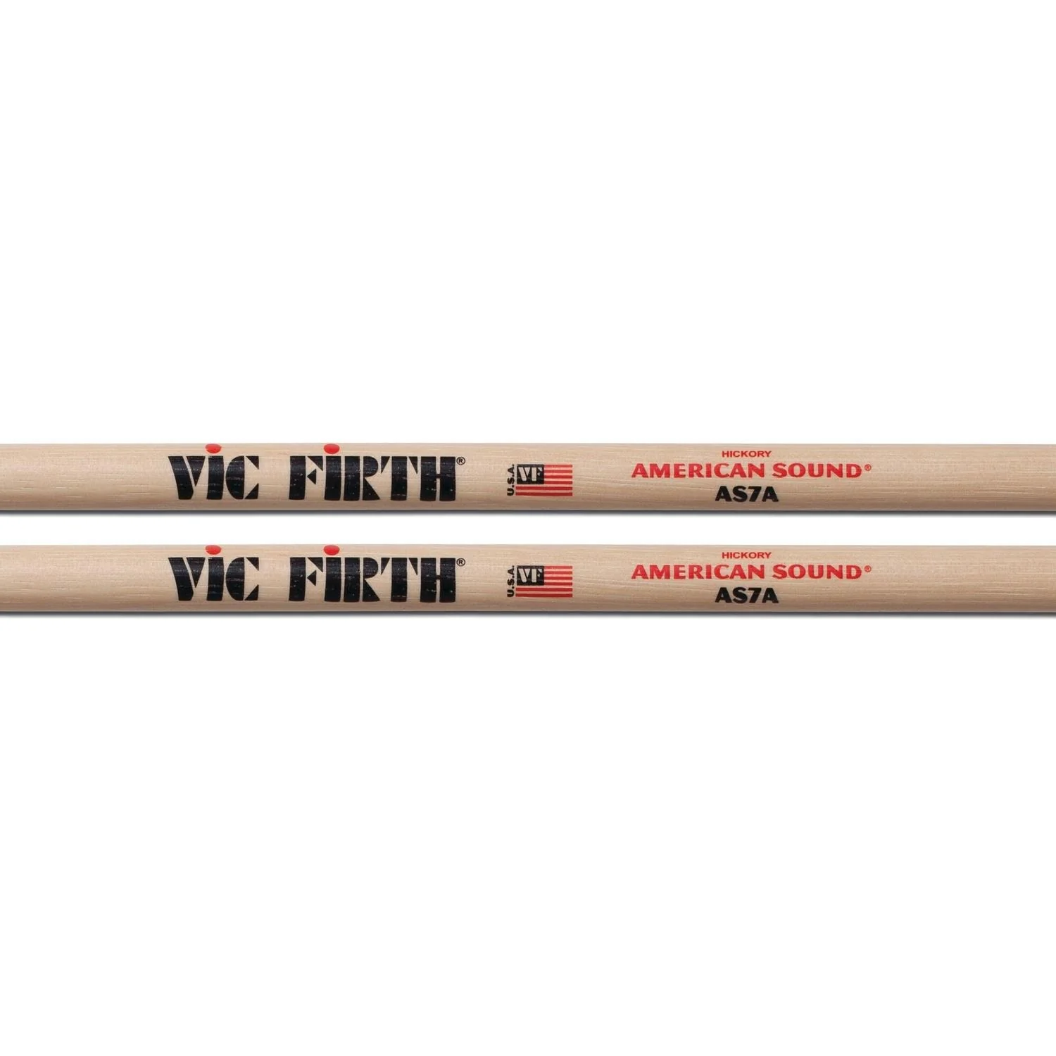 Vic Firth AS7A American Sound Drum Stick With Wooden Tip - 7A - Image 4