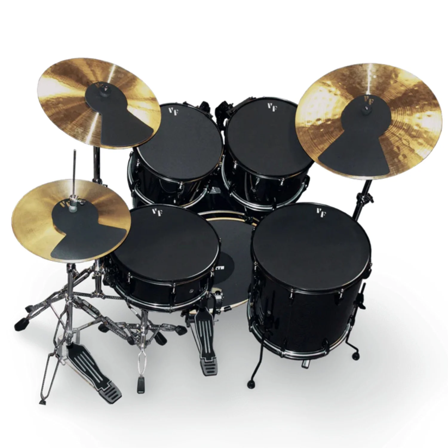 Vic Firth MUTEPP3 Drum and Cymbal Mute Prepack