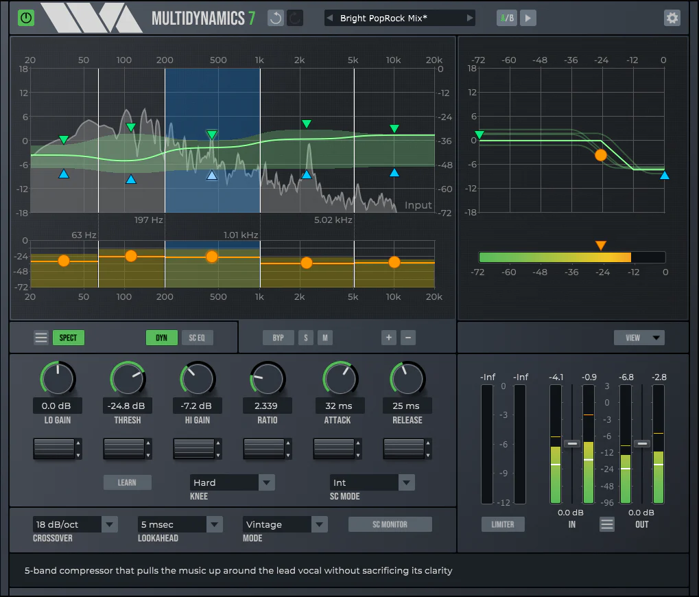 Wave Arts MultiDynamics 7: Multi-Dynamics Processor – Professional Audio Software & Plugin - Image 2