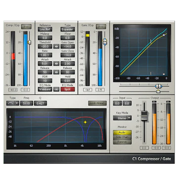 Waves C1 Compressor: Compressor Plugin - Image 2