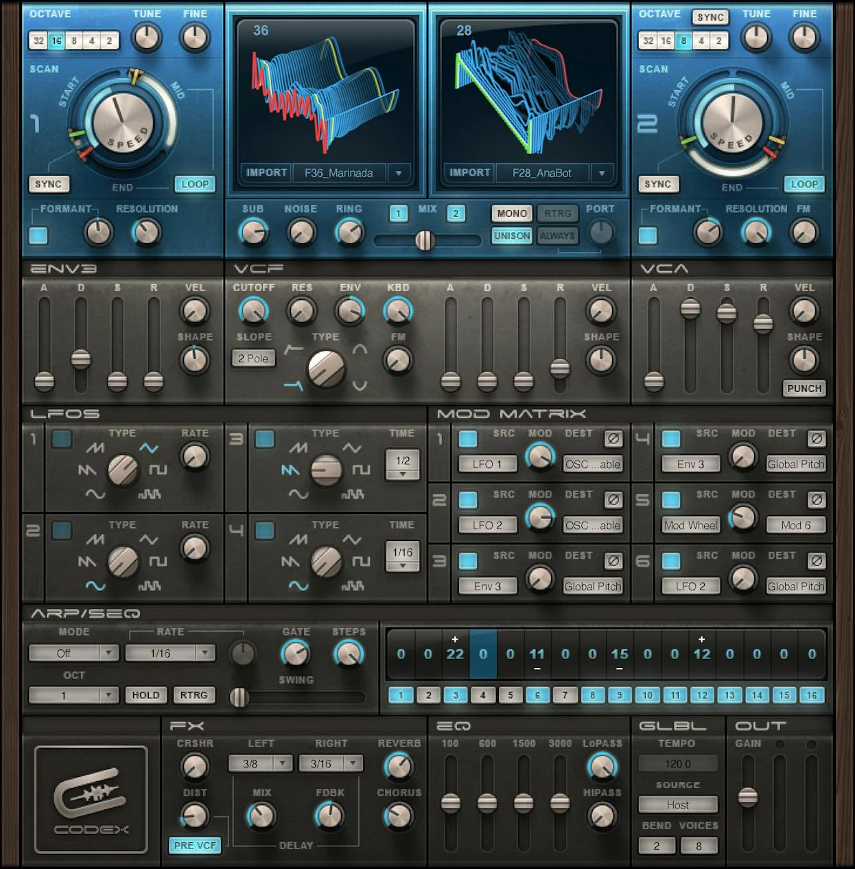 Waves Codex Wavetable Synth: Wavetable Synthesizer – Professional Audio Software & Plugin - Image 2