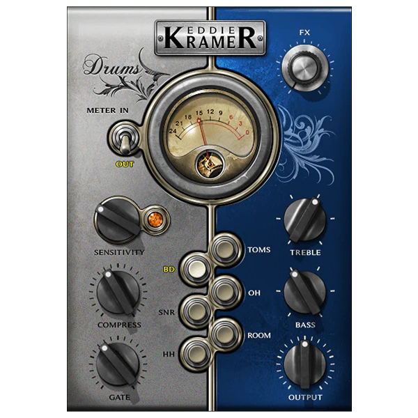 Waves Eddie Kramer Drum Channel: Drum Channel Plugin