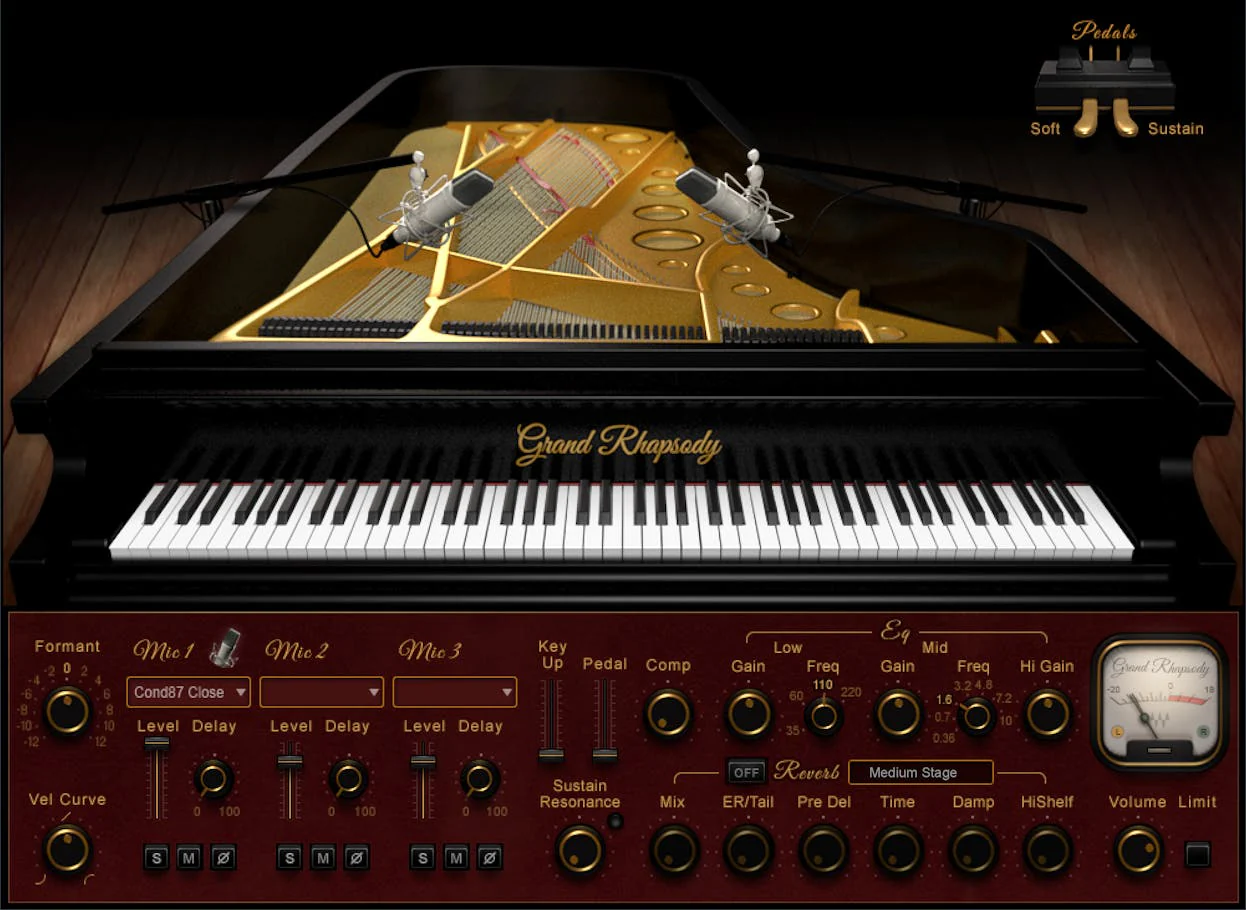 Waves Grand Rhapsody Piano: Grand Piano – Professional Audio Software & Plugin - Image 2