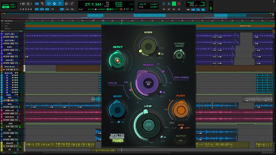 Waves Infected Mushroom Pusher: Distortion Plugin - Image 4
