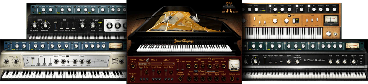 Waves Pianos & Keys: Instrument Bundle – Professional Audio Software & Plugin