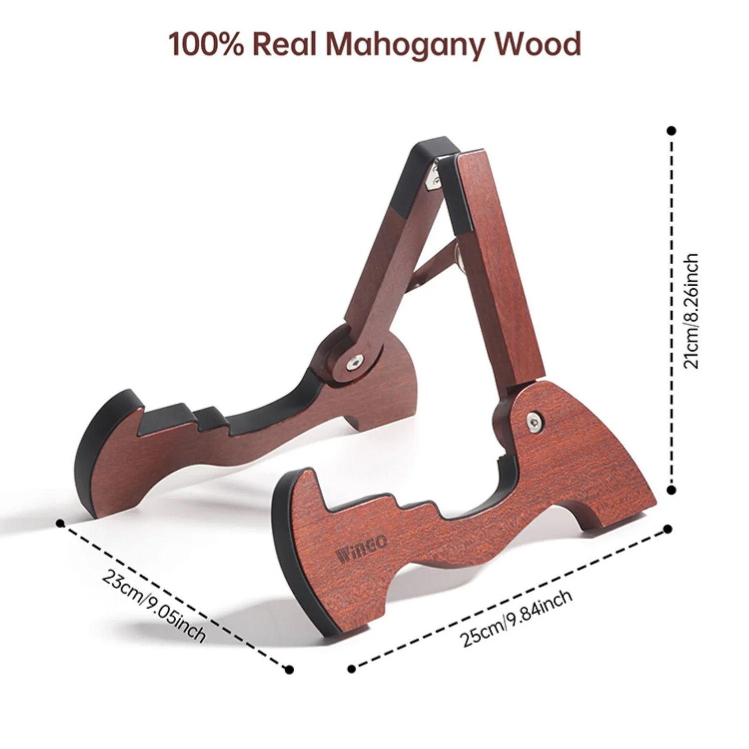 Wingo SK-80 Wooden Guitar Stand - Image 2