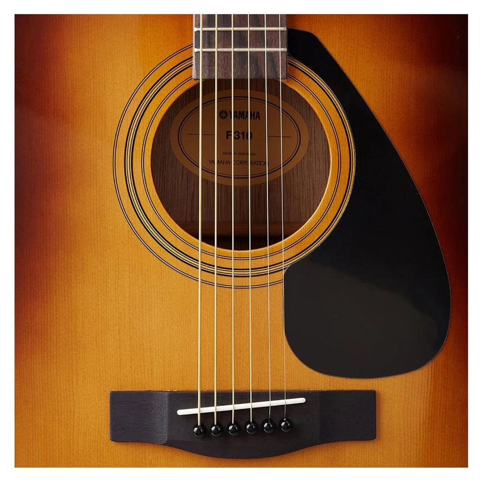Yamaha F310 Acoustic Guitar with Gigbag, Tuner, Picks, Strap and Polishing Cloth & Ebook - Image 11