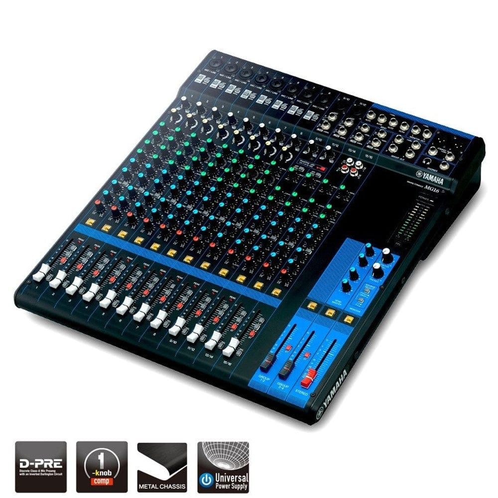 Yamaha MG16 16 Channel Mixer - Image 2